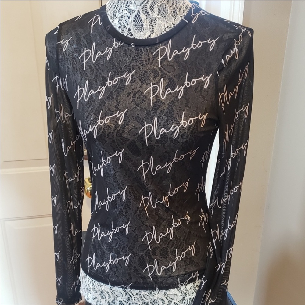PlayBoy Mesh Long Sleeve